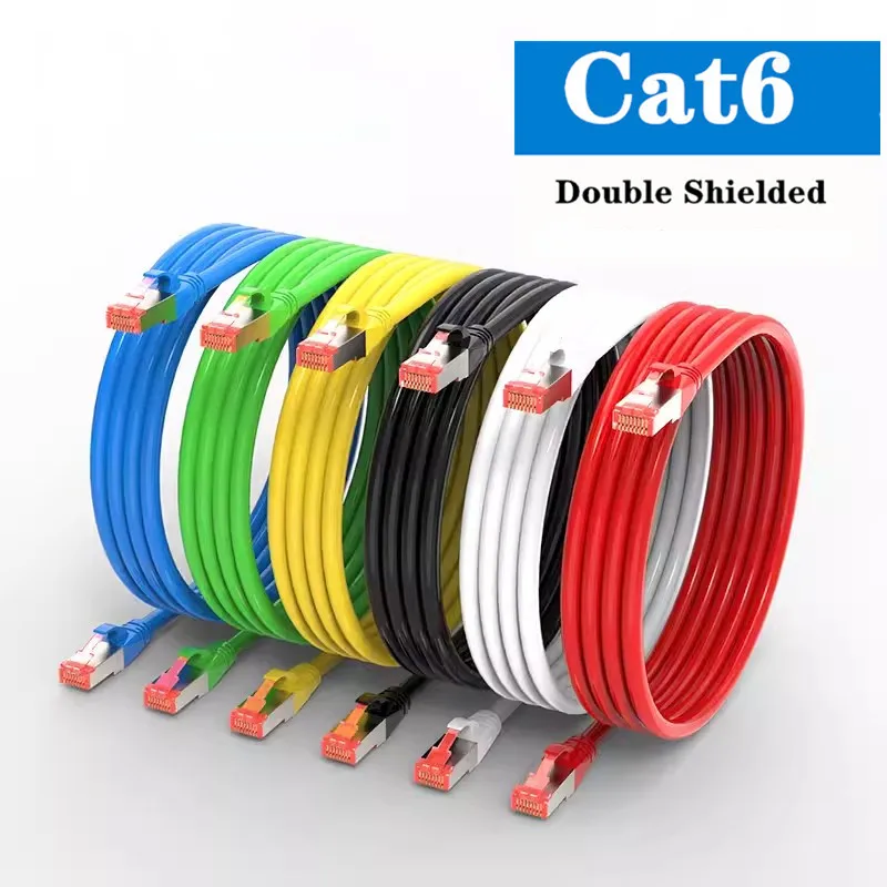 PS PC 인터넷 모뎀 라우터용 이더넷 케이블, Cat6 이더넷 노트북용, 랜 와이어 SFTP 패치 코드, RJ 45 네트워크 케이블