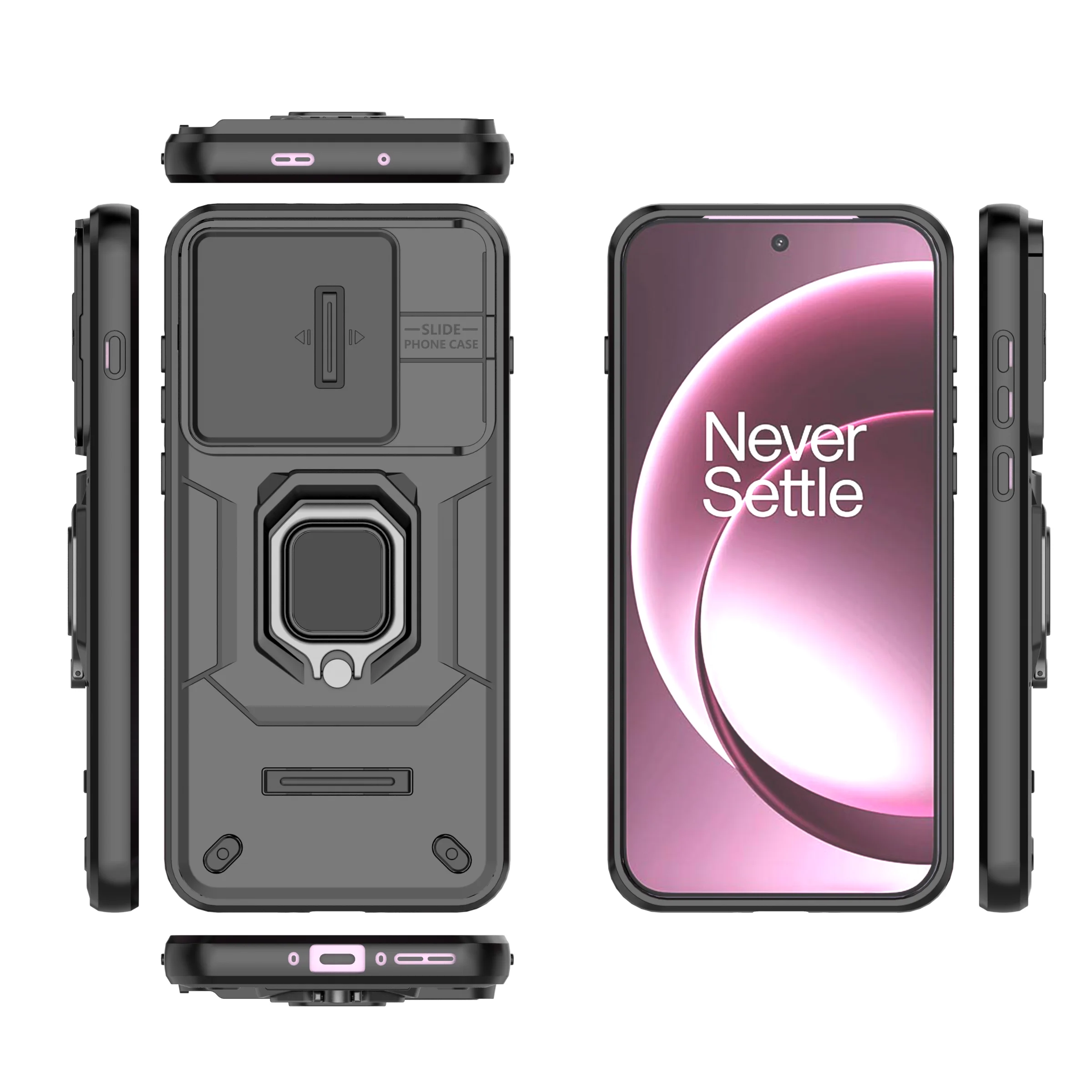 Enhanced Shockproof Bumper Armor Back Cover Case - Military Grade Protection