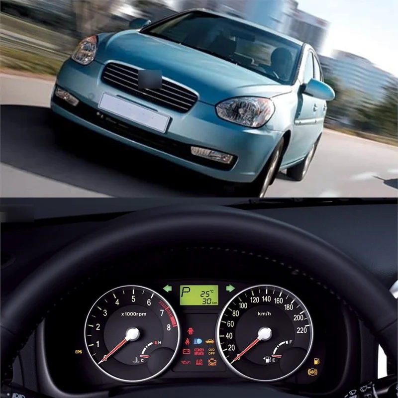 기아 리오, 현대 엑센트용 중고 순정 계기판 MT 패널 1개