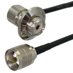 UHF and BNC to SMA RF Coaxial Connector Cable (6 inch~5M) - 4M (PL259 to UHF F90)