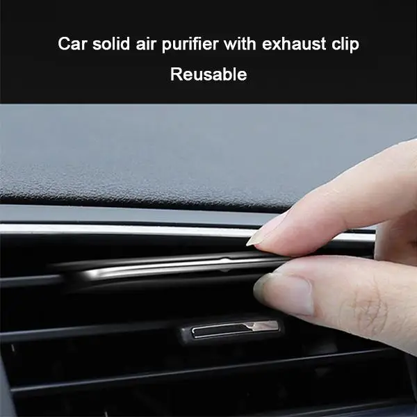 Car Vent Air Freshener Invisible Solid Aromatherapy Air Conditioning Outlet Perfume Modeling Chip Supplement Bar Accessories