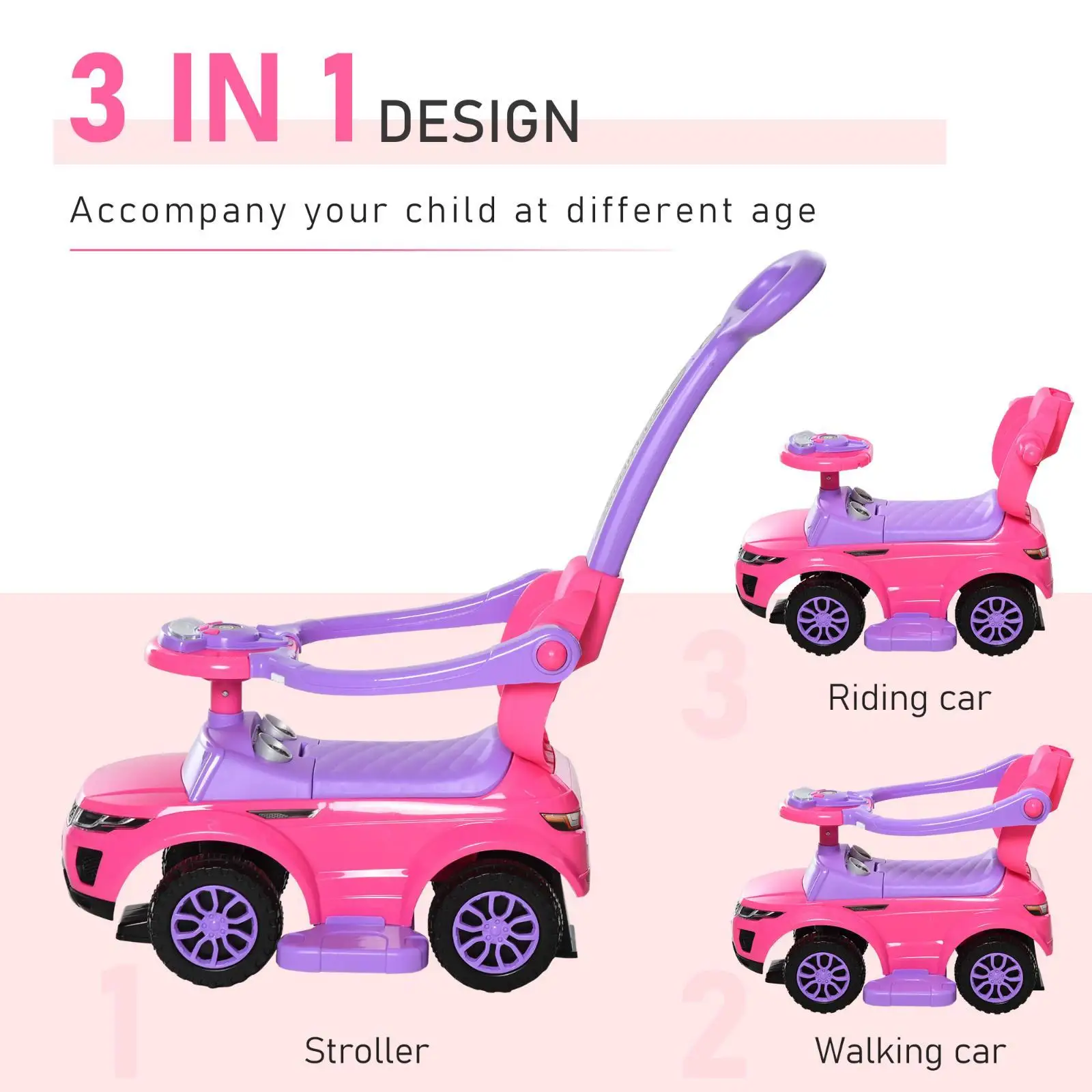 Kids Bikes Riding Toys Sturdy 3 1 Push Car Baby Ride on Music Horn Light for Child Walking Travel Fun Kids Bikes Riding Toys Sturdy 3 1 Push Car Baby Ride on Music Horn Light for Child Walking Travel Fun