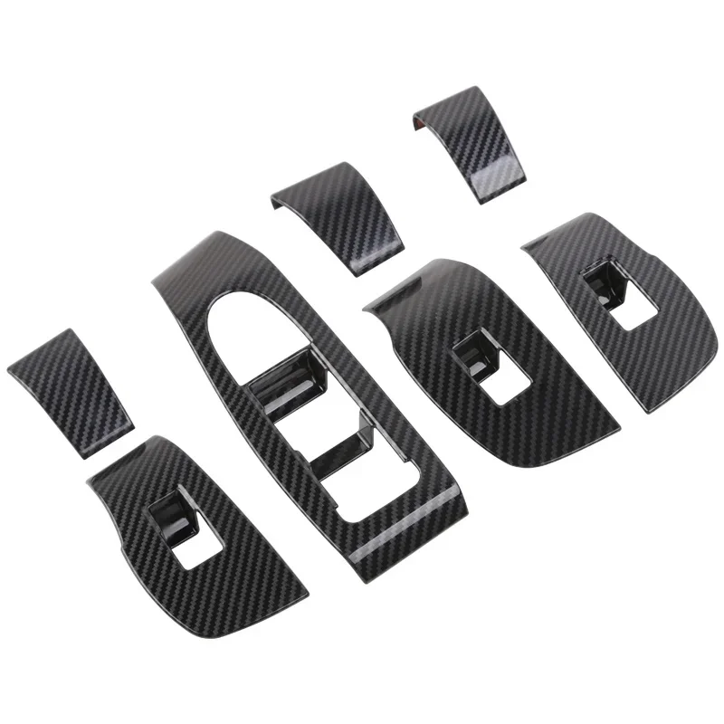 Car engine start button cover car engine start button sticker car styling stickers car button repair stickers Car Window Glass Lift Switch Button Cover Trim Sticker For Mazda 3 Axela BP CX-30 DM Accessories
