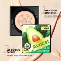 Fond de teint à coussin d'air CC crème, correcteur hydratant naturel léger, longue durée, même le teint de la peau, maquillage de Contour 4