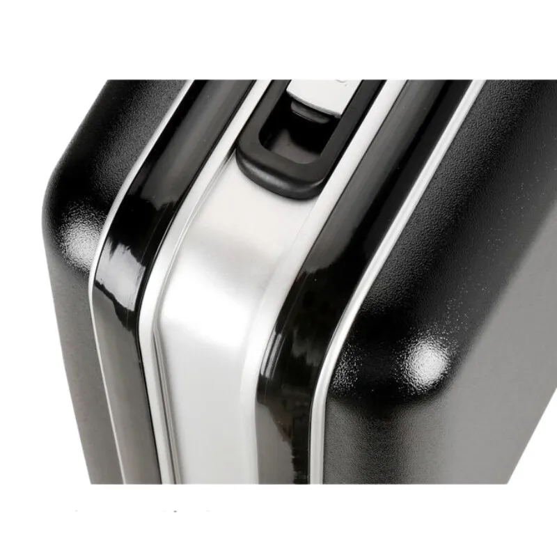 Aluminum Frame Hard Shell Business Laptop Briefcase - Anti-Theft Password Lock Portable Computer Bag for Travel