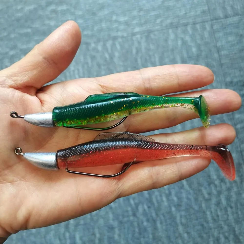 Jighead Angelhaken 10 Teile/los 5g 7g 10g Wurm Angelhaken Weicher Köder Jig Kopf Haken Künstliche Köder angelgerät Hecht Fisch. – Detail 8