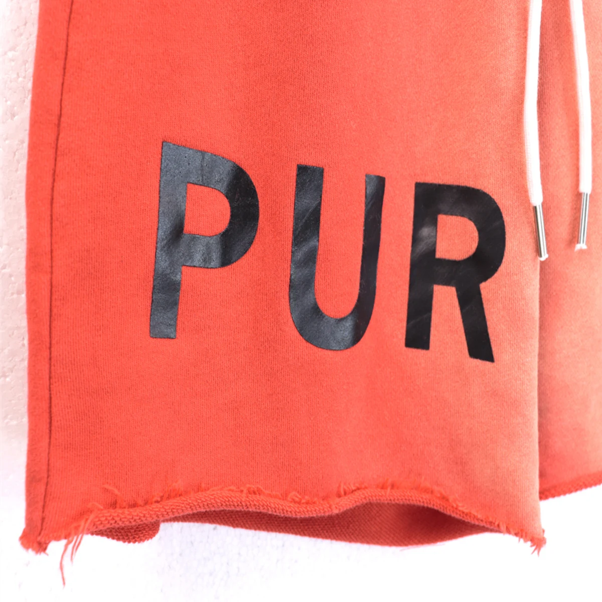 Cooocoll Fashion Pure Heavy Cotton Washed Old Classic Style Oversize Casual Sport Drawstring Sweatpants Unisex Shorts For Men