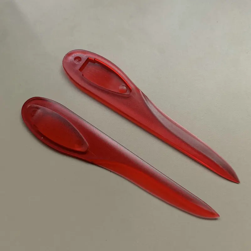 Paper Cutter Plastic Handle Long Handle Letter Opener A4 Paper Plastic Cutter Art Cutting Scissors paper cutter