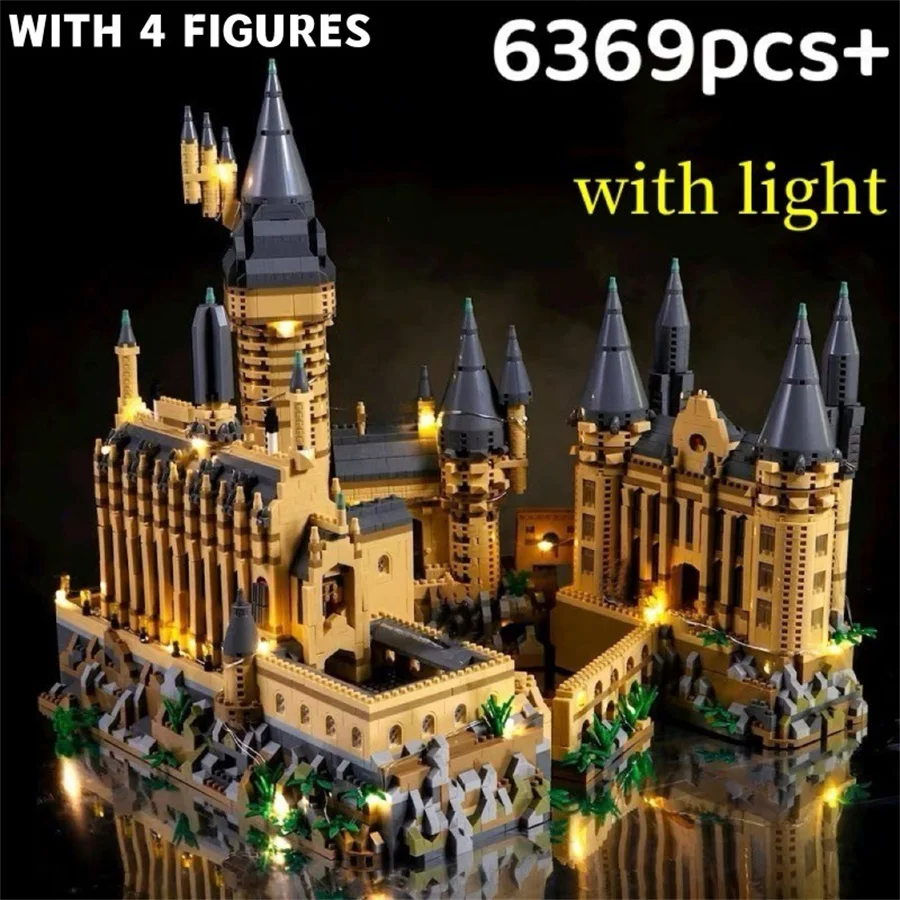 Building Block Toy City Creative Medieval Magic Castle Series Micro Bricks School Architecture Palace Model Building Blocks Assembly Toys Kid Gifts