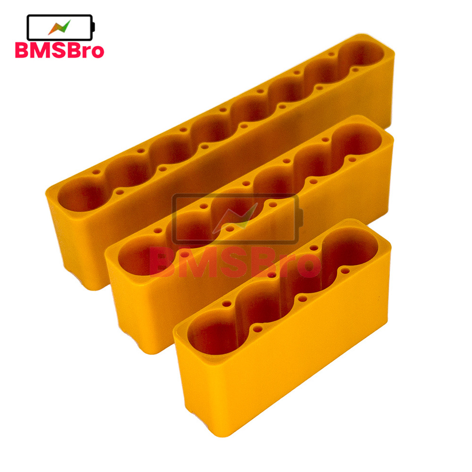 4 6 8 Sections 18650 Lithium Battery Holder Fixture for Spot Welder Welding Machine DIY Batteries Packs Storage Box Bracket