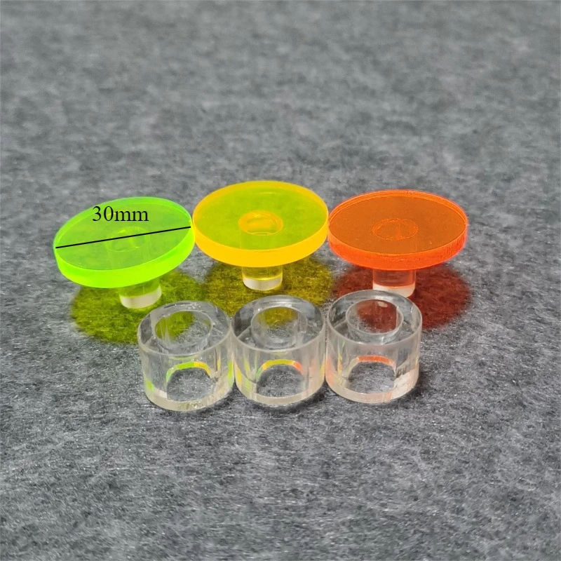 Acrylic Movable SPS Coral Frag Plug Stand Rack Bracket Fluorescence Coral Base Colored Fish Tank Decoration Accessories