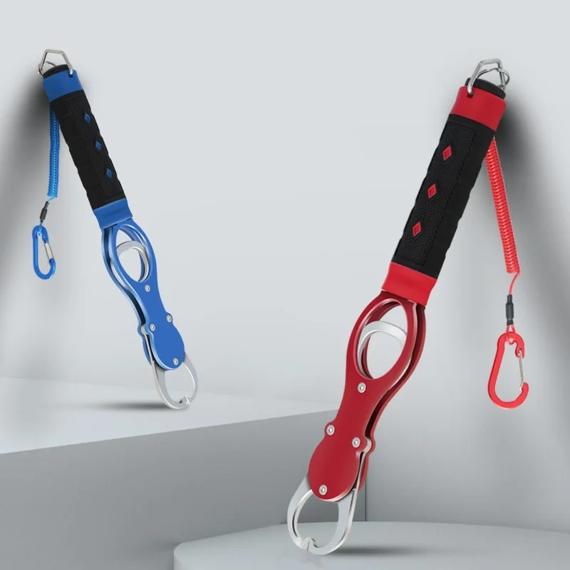 Pinces à lèvres Lloy avec balance - Accessoires pêche grip portable pour saisir et peser
