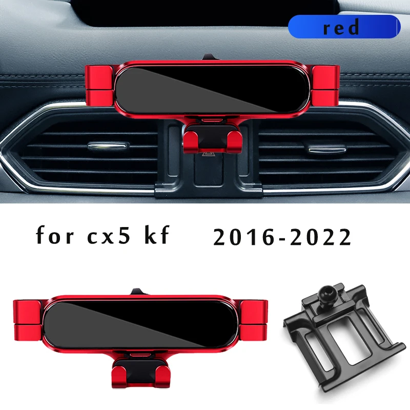 Mobile Phone Holder Car Styling Bracket GPS Stand Rotatable For Mazda CX5 CX 5 KF CX 8 KG
