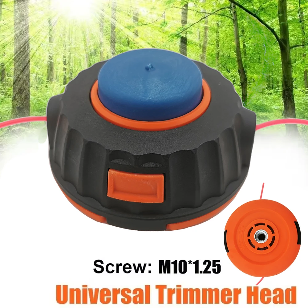 P25 Strimmer Trimmer Head for McCulloch B26PS T26CS MT260CLS Rep 5310250-01 Trimmer Heads Black + Orange Gardening Parts grass trimmer head
