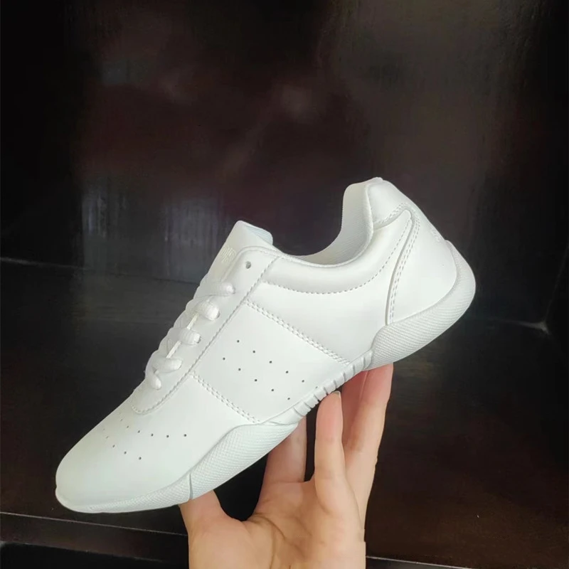 Hot Sale Women's Dance Shoes Breathable Leather Soft Soled Jazz Shoes Salsa Square Dance Practice Sneakers Modern Dance Shoes 2