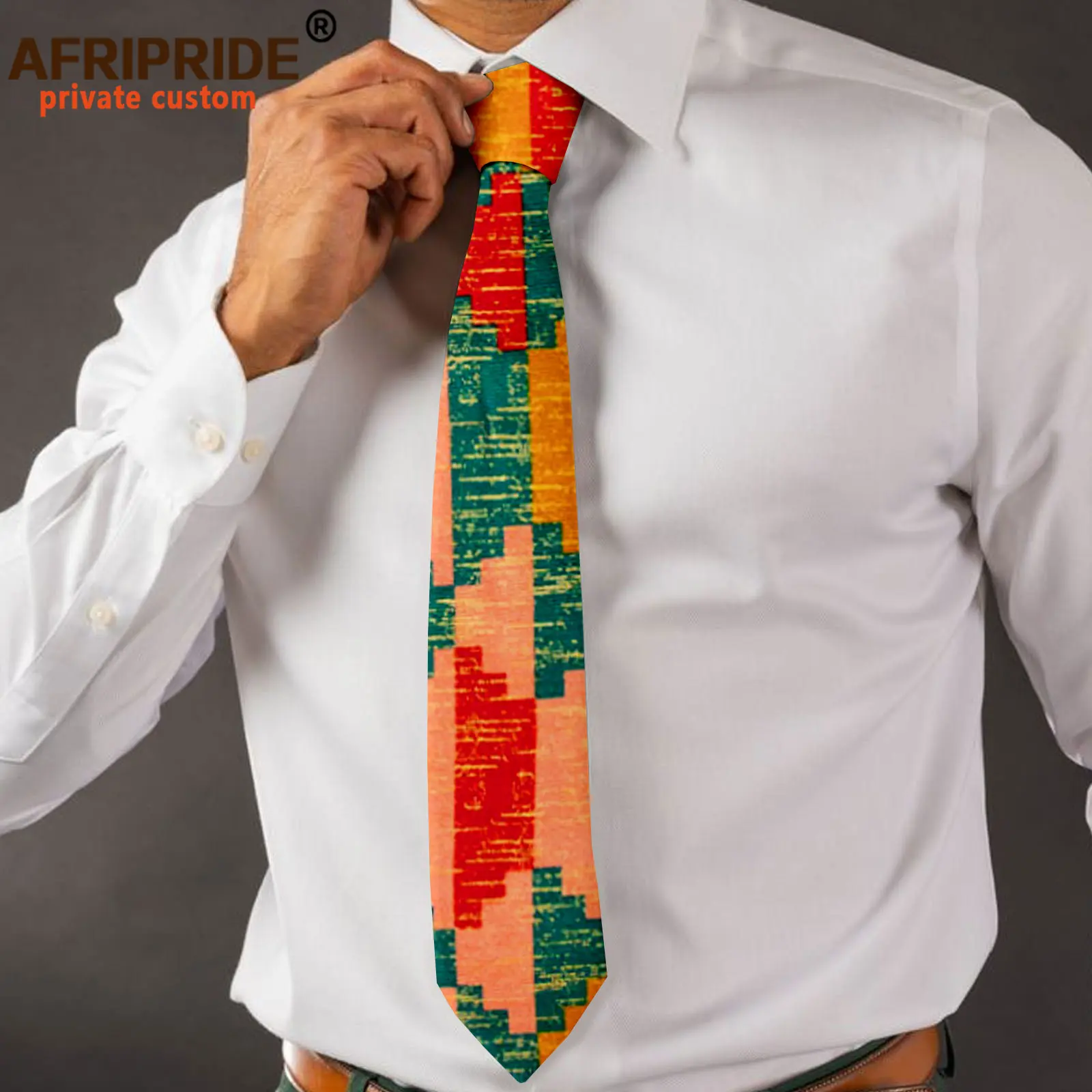 Flower Tie Formal Mens Necktie for Business and Wedding African Ankara Print Men Ties Fashion Party Wedding Bow Tie