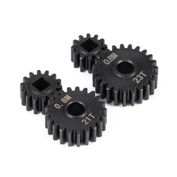 Harden Steel Overdrive Portal Gear Set 0.8M 14T/21T Standard Gears 12T/23T for 1/10 RC Crawler Axial Capra SCX10 III AR45 Axle