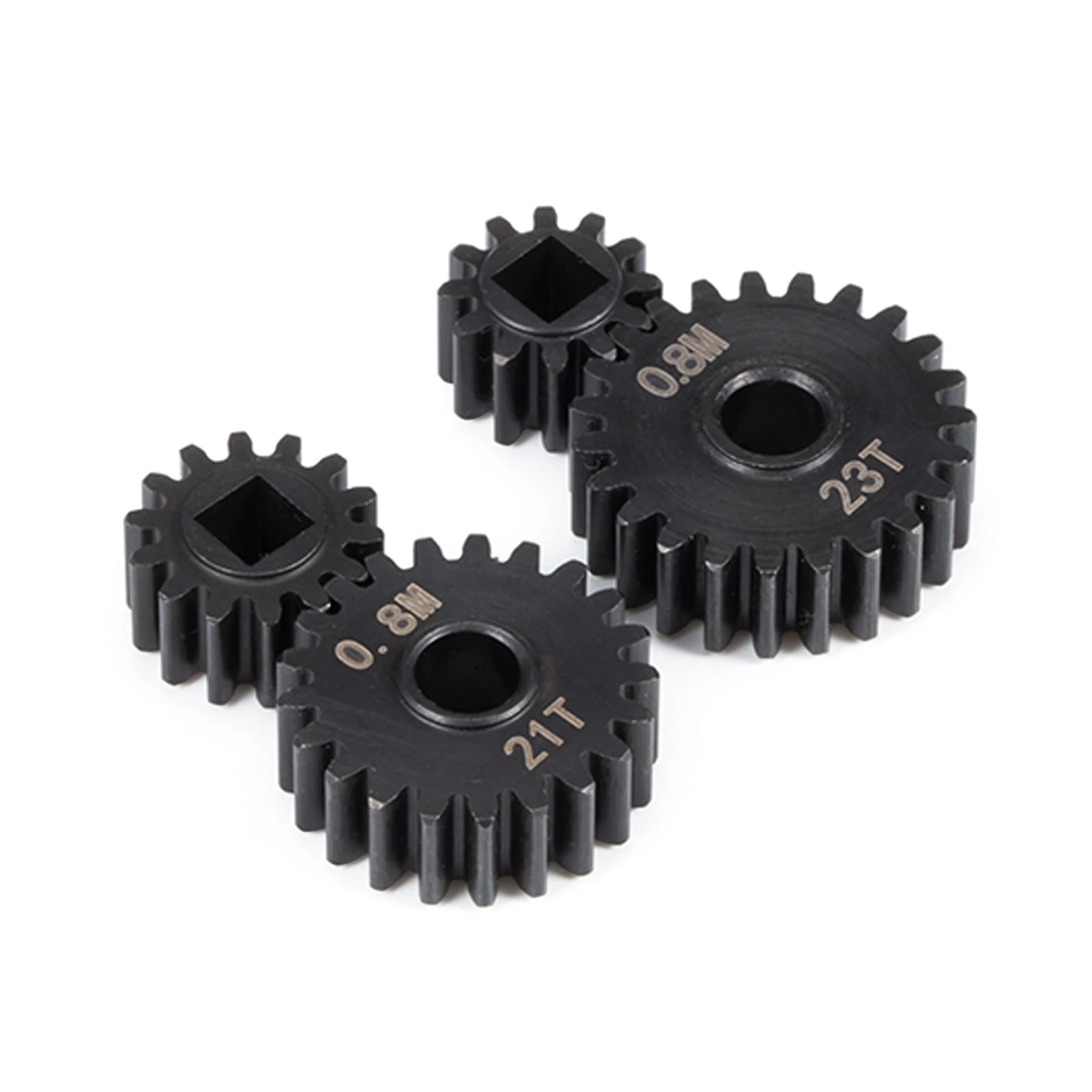 Harden Steel Overdrive Portal Gear Set 0.8M 14T/21T Standard Gears 12T