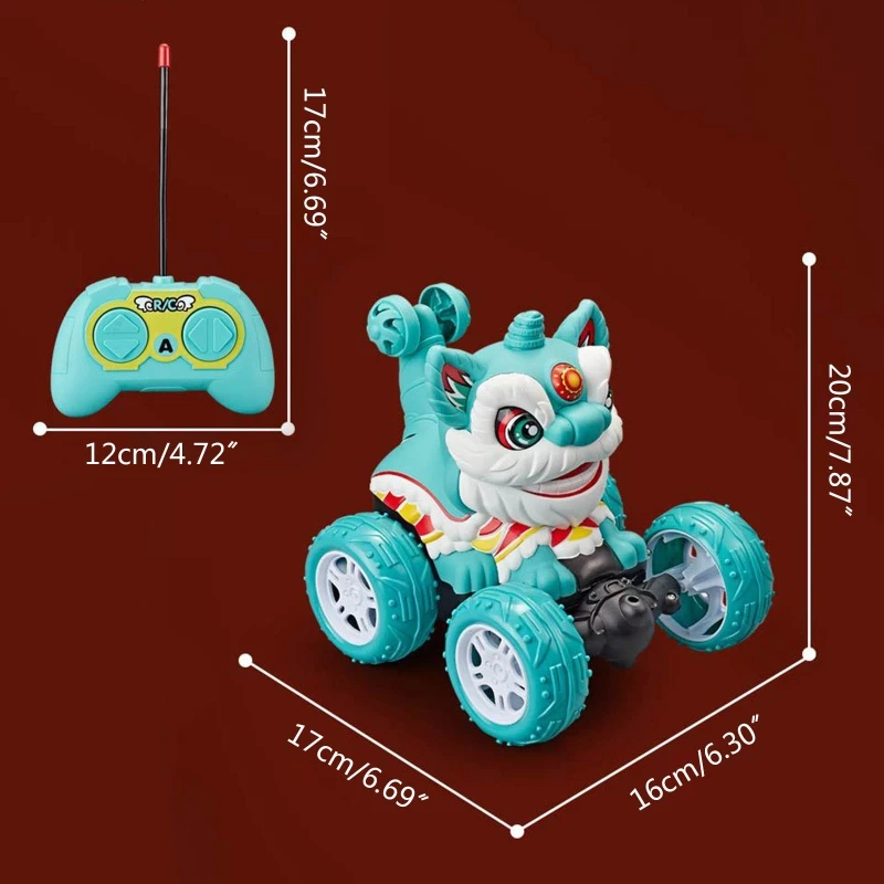6.69x6.29x7.87in Model Off-road Vehicle Remote Control Car Stunt Tipper Creative Toys Party Favors for Kids Gift 5 6.69x6.29x7.87in Model Off-road Vehicle Remote Control Car Stunt Tipper Creative Toys Party Favors for Kids Gift 5