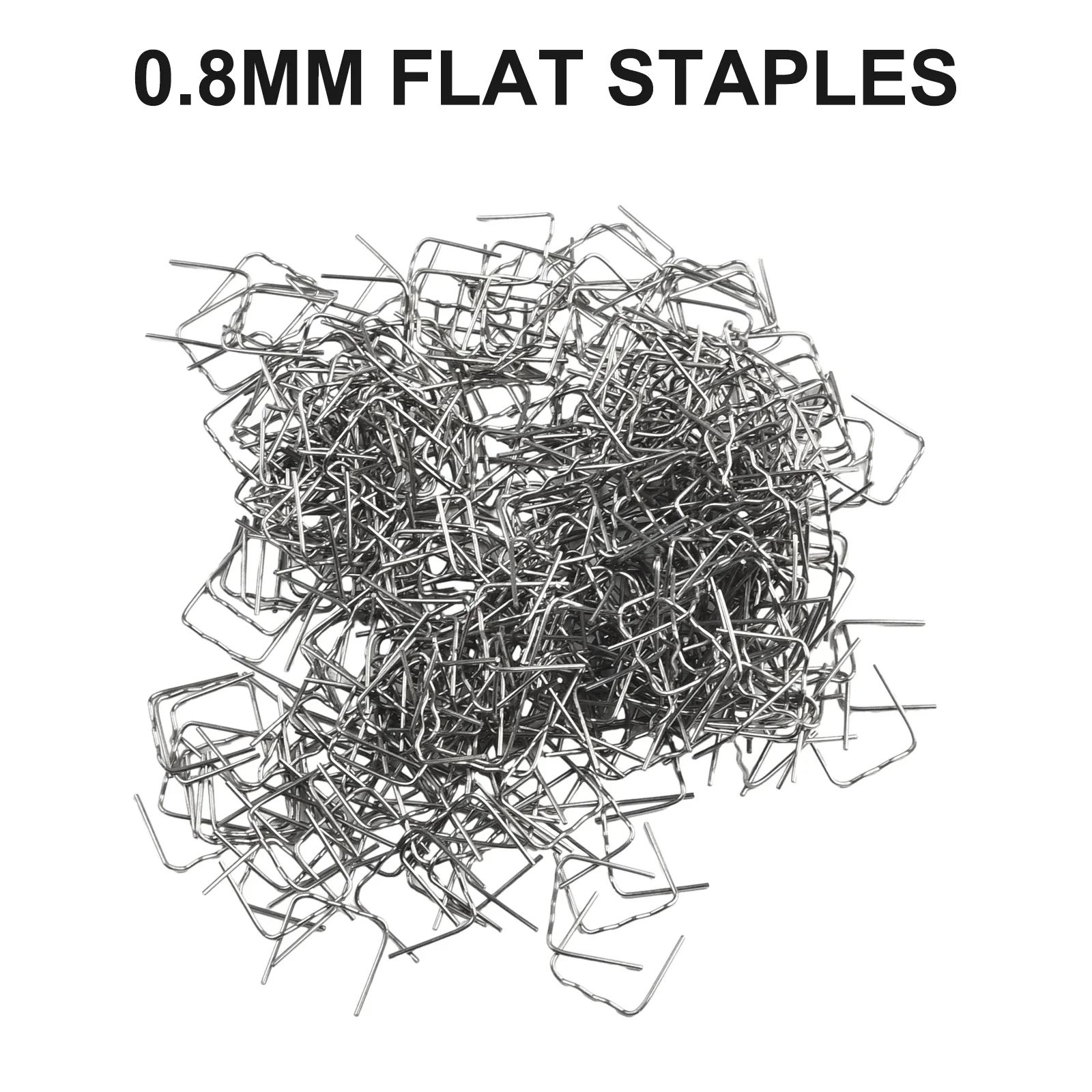

500PCS Automotive Plastic Repair Welding Nail Standard Pre Cut Wave Staples Bumper Bodywork Repairs Machine Welding Hot Stapler