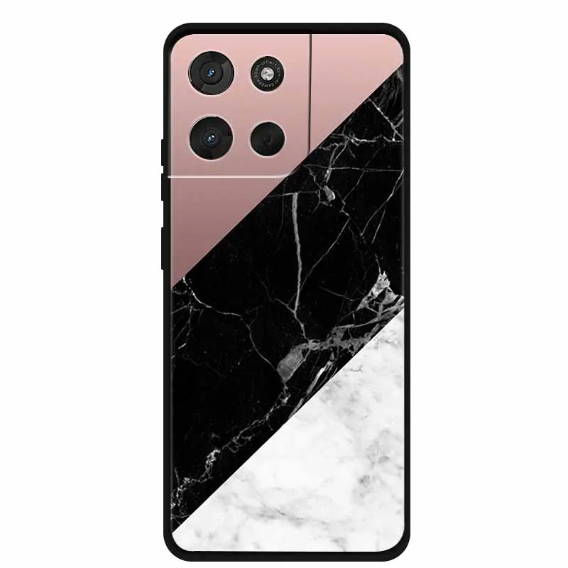 Colorful Marble Soft TPU Silicone Back Cover