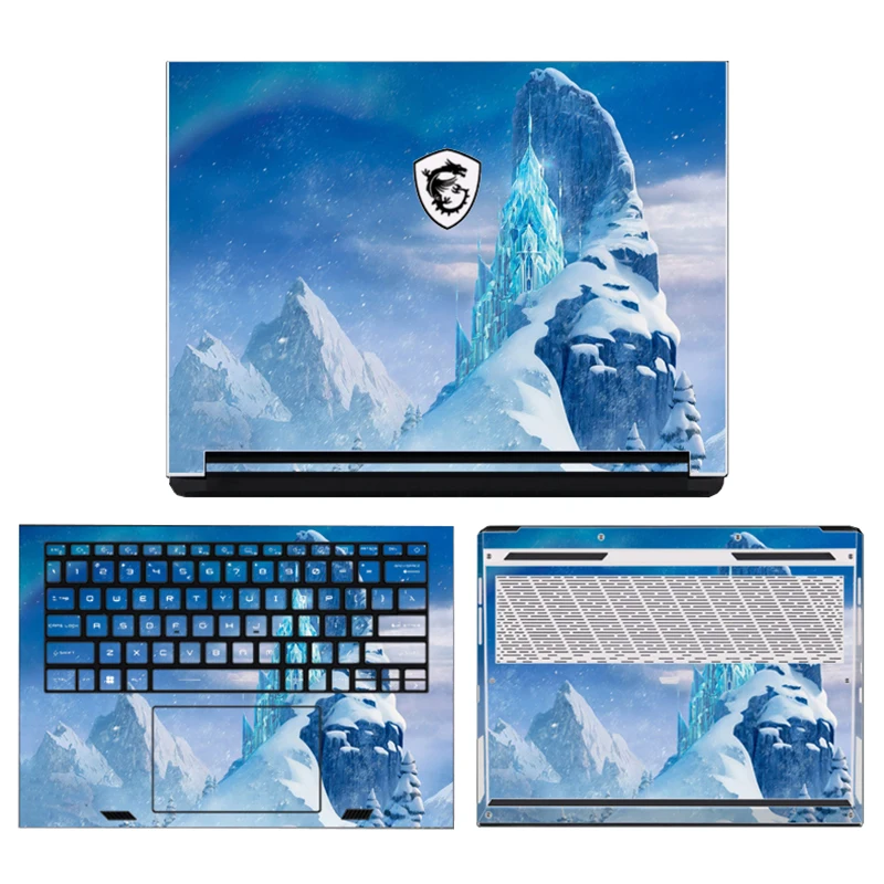 Laptop Stickers for MSI Stealth 16 Studio A1V Vinyl Skin for MSI Stealth 14 16 17 Studio A13V 15M B12UE Decal