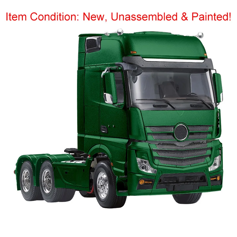 Toucan RC Hobby 1/14 Scale 3Axles DIY Remote Control Tractor Truck Car Trailer KIT W/Motor Vehicle Model For Boys Toy TH01015 5