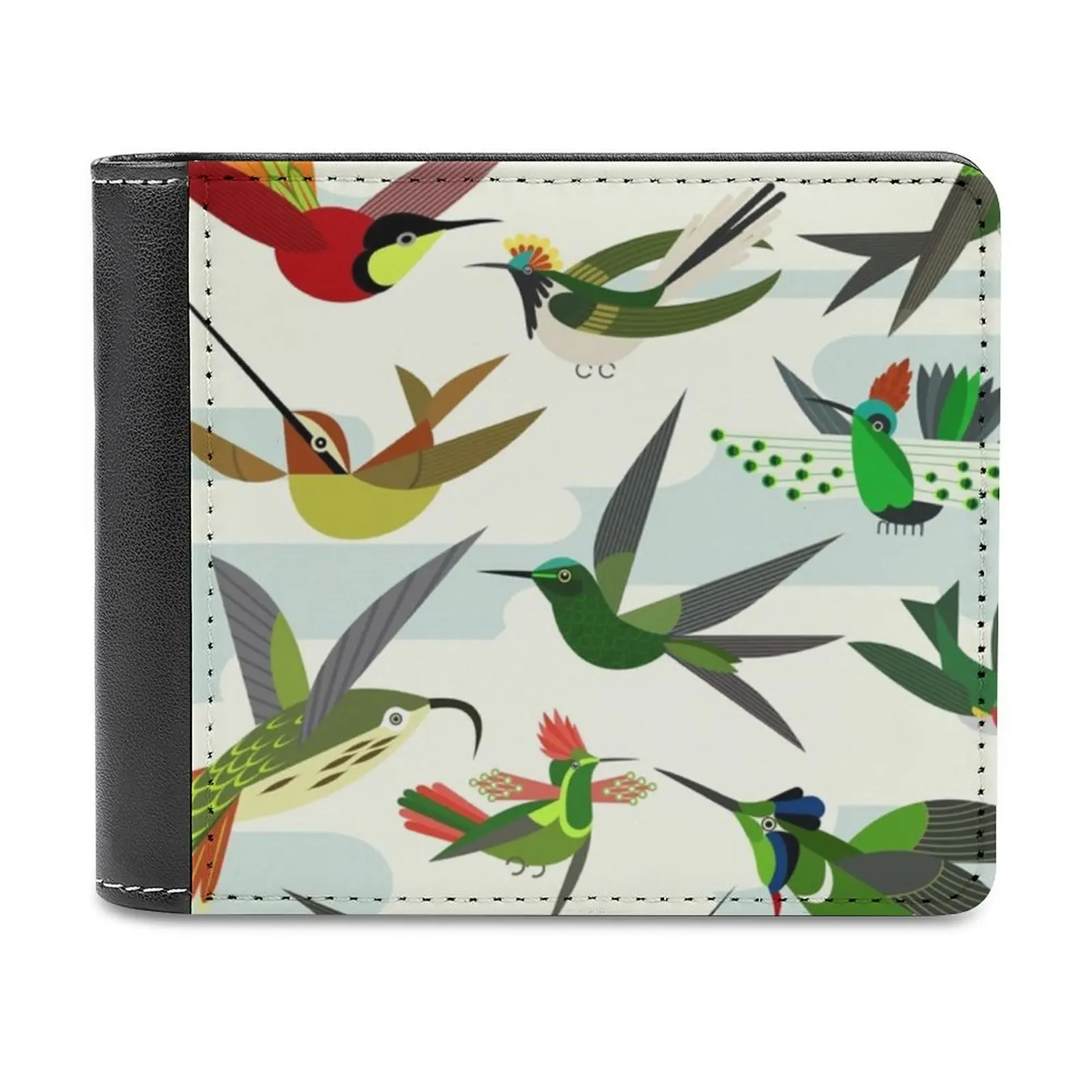 

Hummingbirds After Haekel Men's Wallet Purses Wallets New Design Dollar Price Top Men Leather Wallet Scottpartridgeart