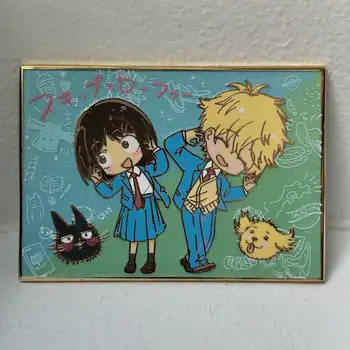Spilla smaltata anime Mitsumi x Shima Skip and Loafer