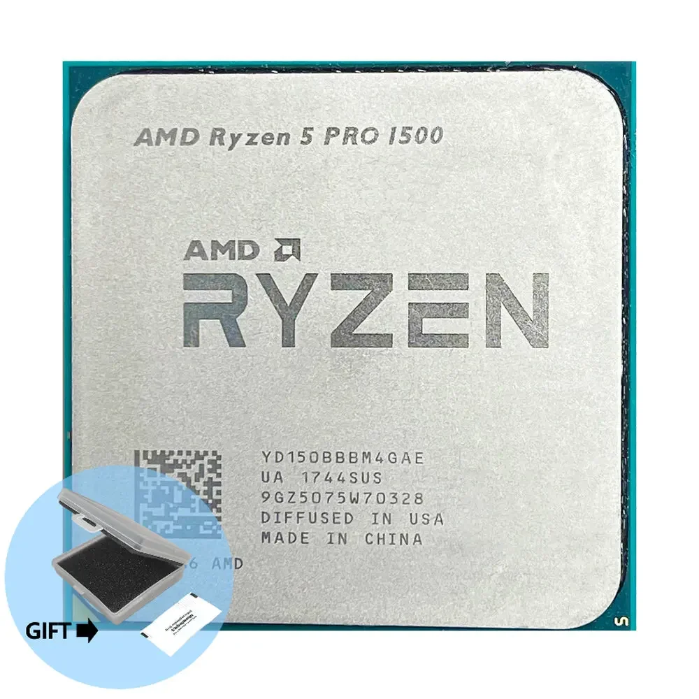 Amd Ryzen 5 Pro 1500 R5 1500 R5 Pro 1500 3.5 Ghz Processore Cpu Quad-Core Socket Am4