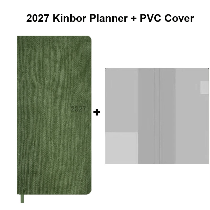 Kinbor Annual Organizer & Creative Doodling Notepad