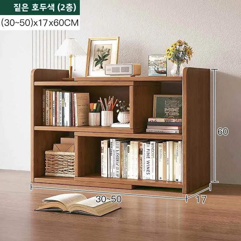 사무실 간단한 다층 책장 데스크탑 정리함 보관 캐비닛 디스플레이 랙 홈 가구 ..