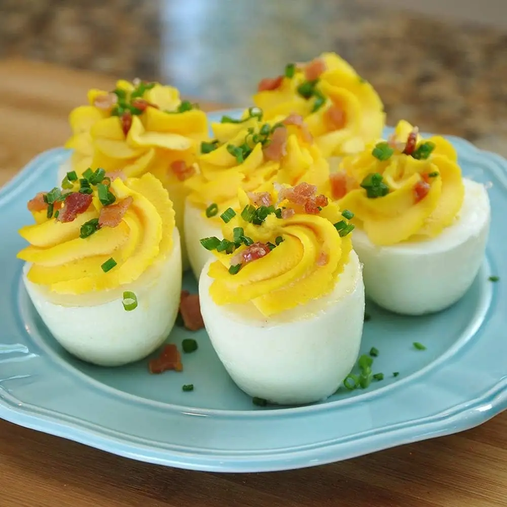 Egg Cooker Hard Boiled Egg Without The Shell Silicone Boiled Steamer Poacher Cooker Silicone Nonstick Boiler 6pcs
