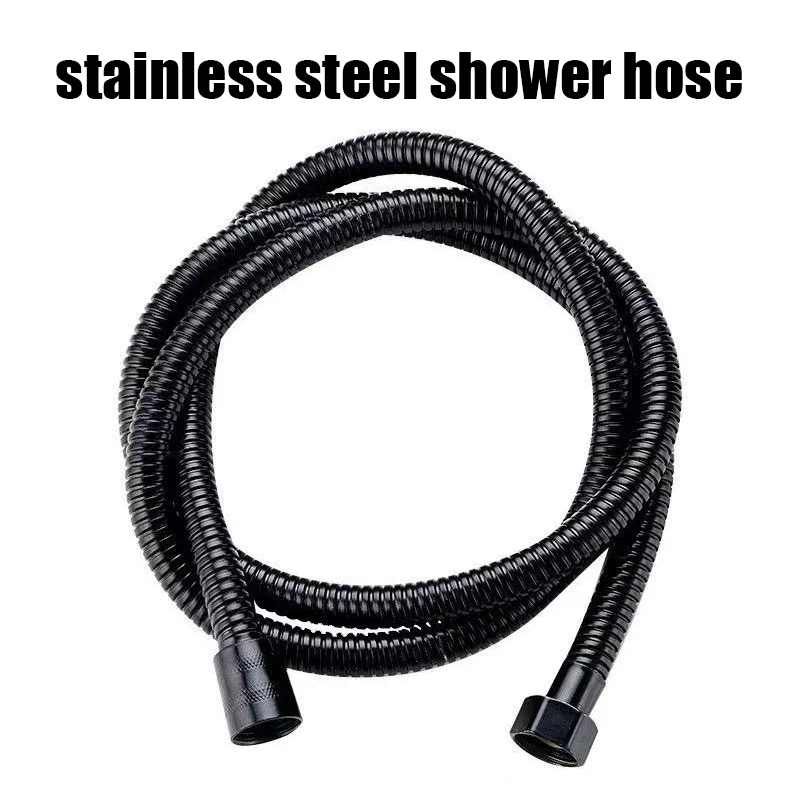 Stainless Steel Shower Hose Bathroom Shower Accessories Electroplated Hose Shower Hose Plumbing Hose Plumbing Supply Hose