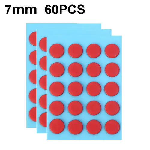 20-100Pcs 6mm/7mm Diameter Small Dots Universal Mouse Skates DIY Mice Glide Feet ICE Control Speed Version for Rubberized Mouse - Image 12