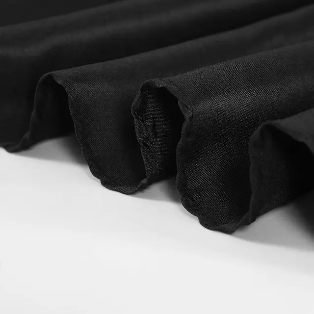Nappe ronde 60/90/120 pouces, nappe en tissu Polyester lavable, couverture de Table décorative pour fête de mariage, salle à manger, Banquet 4
