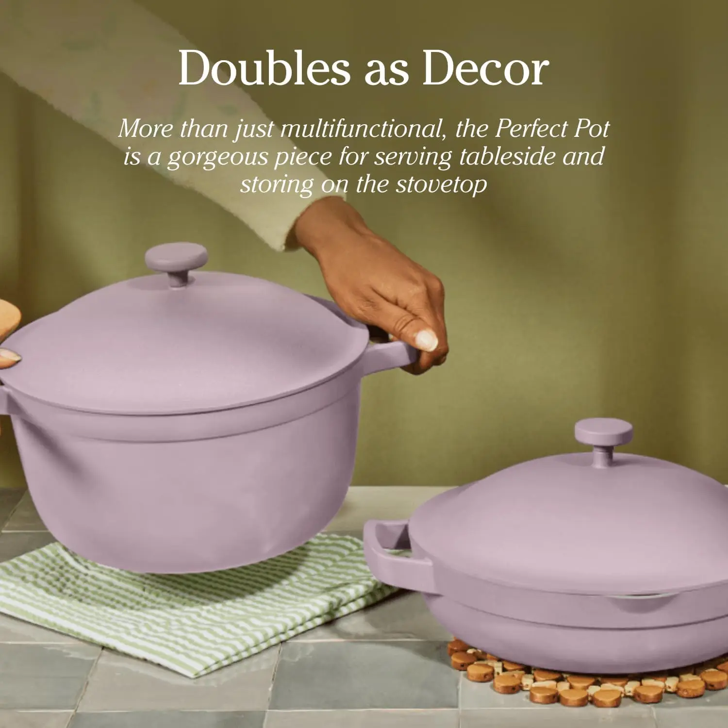 Perfect Pot - 5.5 Qt. Nonstick Ceramic Sauce Pan with Lid | Versatile Cookware 5