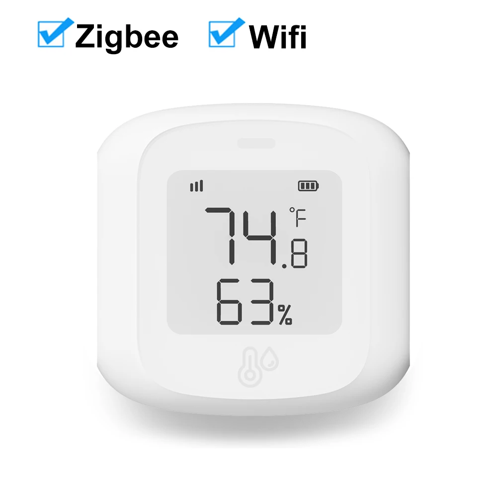 Tuya Smart WiFi/Zigbee Temperature and Humidity Sensor Indoor