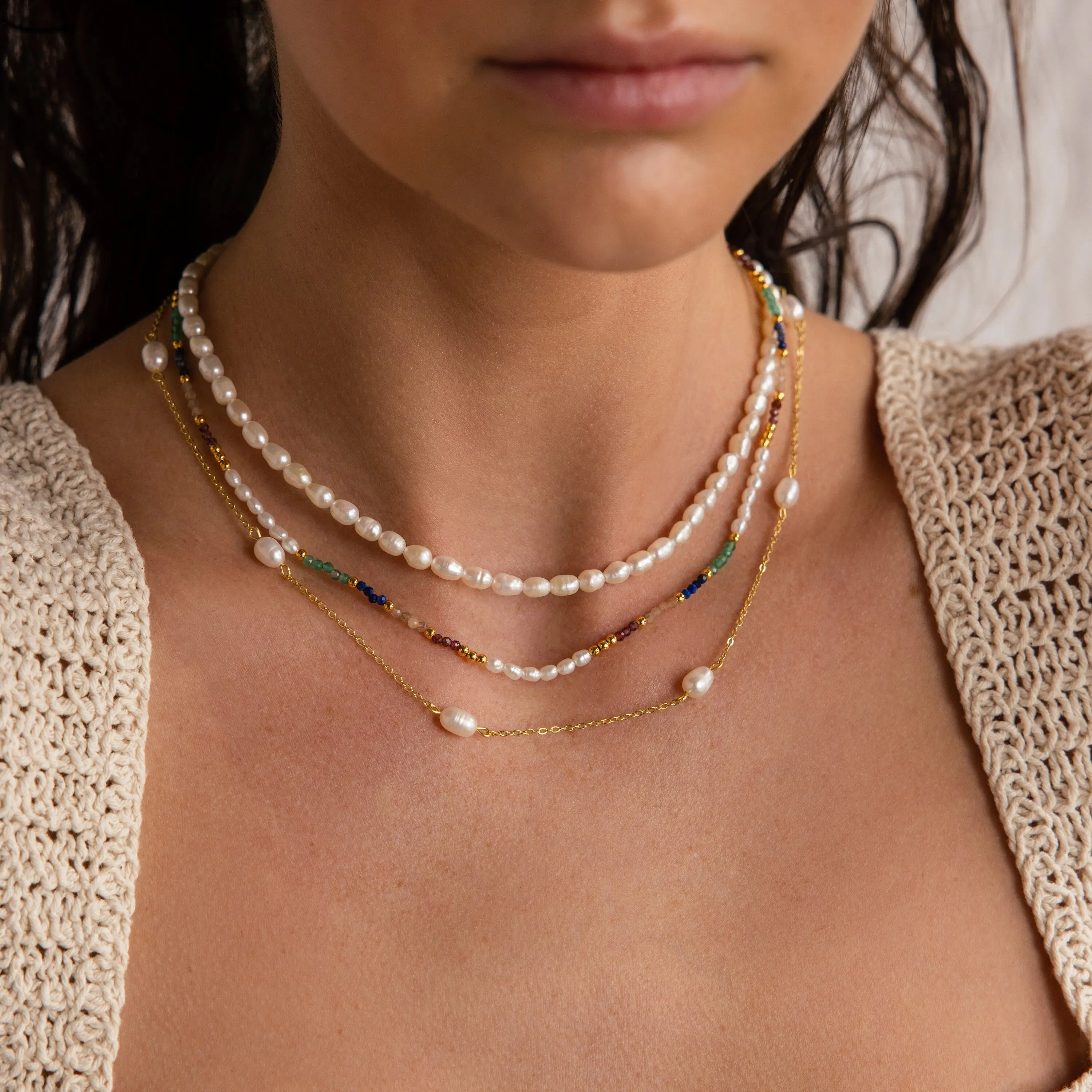 Catena Bohémien Alla Clavicola Collana Girocollo Moda Del Collare Con