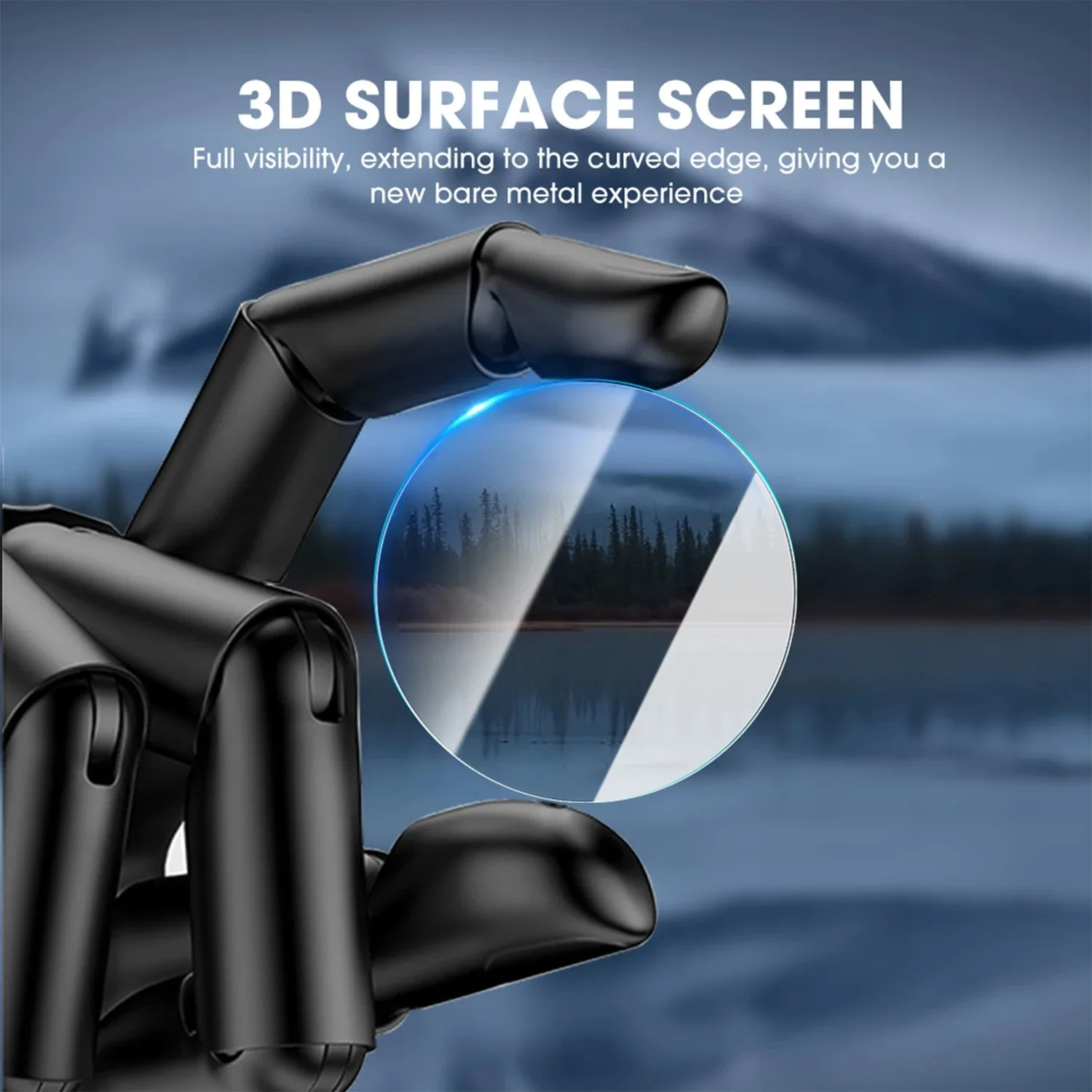 Easy Install High-Definition Scratch-Resistant Tempered Glass Protective Film