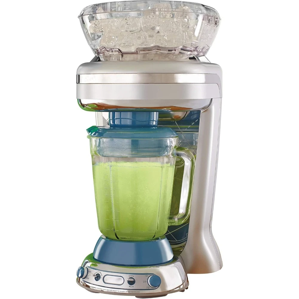 

Slush Machine, Easy Pour Jar and XL Ice Reservoir, 4 Pre-programmed Drink Settings, Manual Blend, Slush Machine