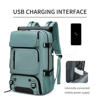 Waterproof Travel 16 Inch Laptop Backpack Shoe Bag Hidden USB Port Travel Camping Bag 1 Waterproof Travel 16 Inch Laptop Backpack Shoe Bag Hidden USB Port Travel Camping Bag