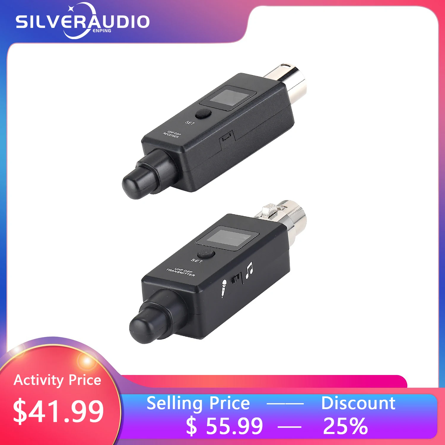 GAW MA3 UHF Digital Microphone Wireless System Transmitter Receiver XLR