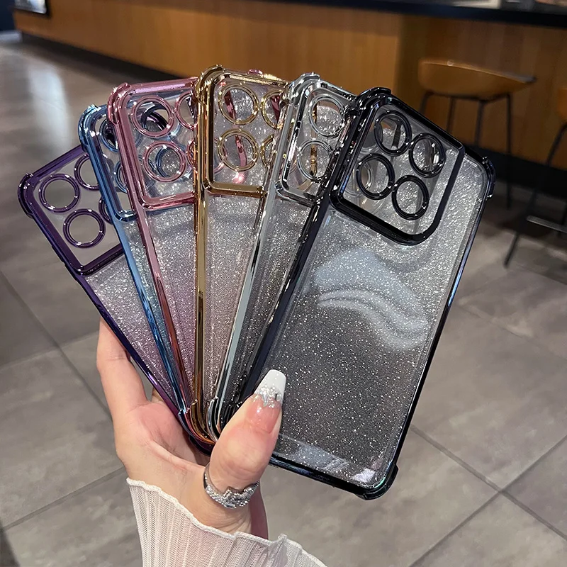 Glitter Electroplated Phone Case - Sparkling Protective Cover
