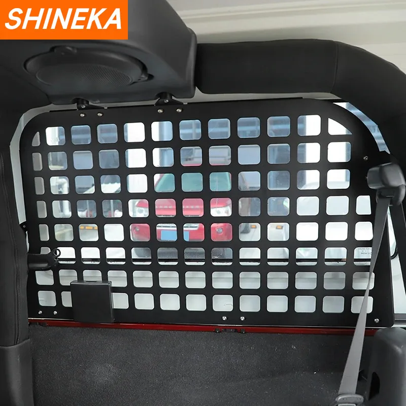 Car Trunk Rear Window Extension Luggage Racks Storage Shelf With Cup Holder Accessories For Jeep Wrangler JK 2-Door 2007-2010