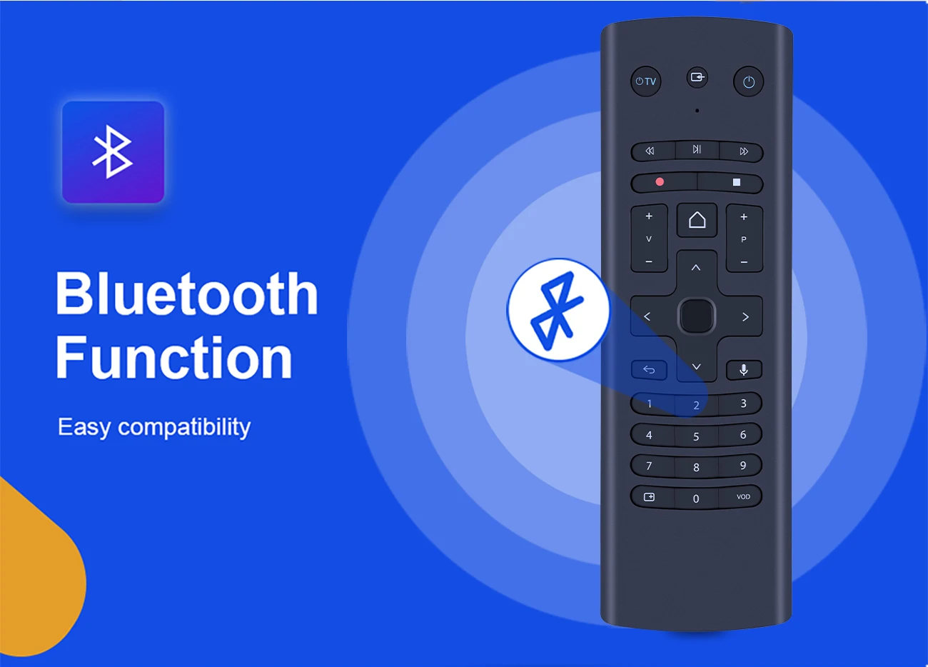 Original T4HU1804/32K Voice SFR Decoder Remote (Ref#C-868)