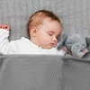 Personalized Knitted Blanket Embroidered Baby Name Stroller Cover Kids Cotton Nap Blanket for Newborn Shower Gifts 2