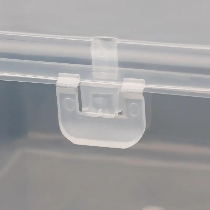 Y5LB Transparent Storage Box Stackable Latching Cosmetic Lipstick for Case Holder