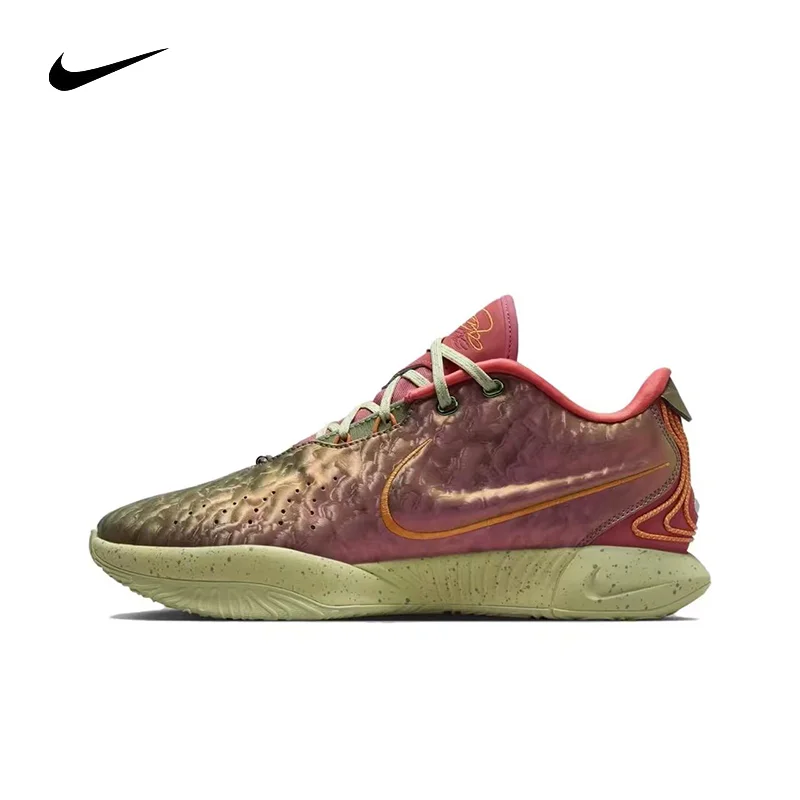thumbnail image 1 of Zapatillas de baloncesto Nike Lebron 21 Air Zoom prácticas, de corte bajo, envolventes, duraderas y con absorción de impactos para hombres y mujeres, 1 of 5