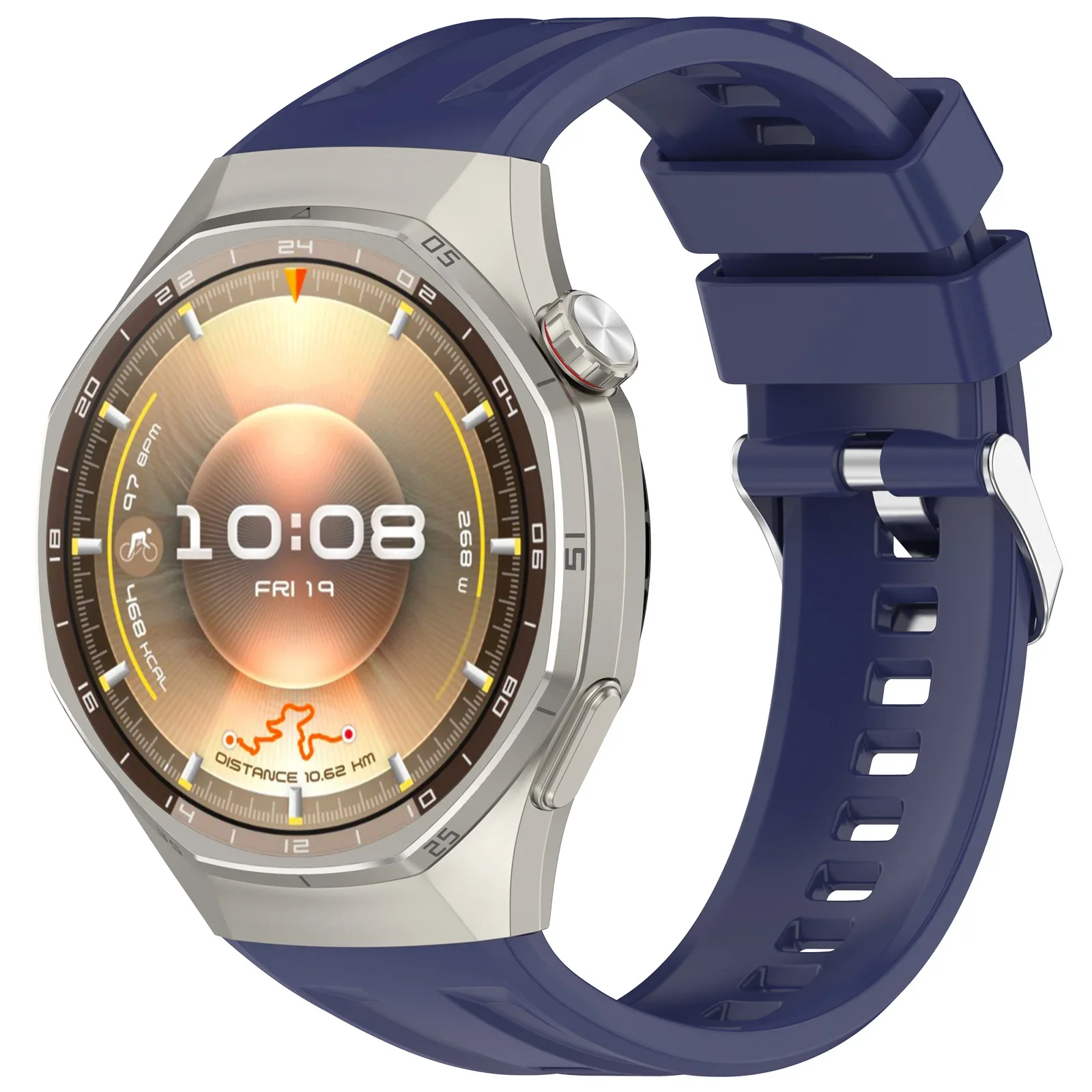 Official Silicone Strap for Smartwatch - Replaceable & Comfortable Wristband Bracelet Band